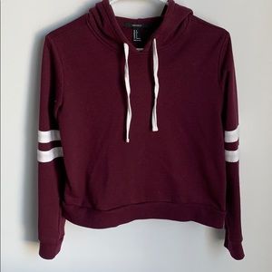 Forever 21 Burgundy Hoodie